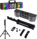 LIGHT4ME MAGIC BAR 3 multiefekt świetlny RGBW 3w1 efekt par derby biały stroboskop pilot 6
