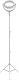 Selfie Ring Light LoomiPod Floor Lamp white 5