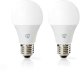 Nedis WIFILC21WTE27, 6 W, 40 W, E27, 470 lm, 25000 h, Blue, Green, Red, Warm white 1