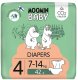 Moomin Baby Pieluchy Maxi 4, 7-14 kg, 42 szt. 1