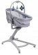 Łóżeczko dziecięce wielofunkcyjne BABY HUG PRO 5w1 szare EARL GREY Chicco 12
