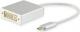 Adapter USB Equip USB-C - DVI Biały  (133453) 1