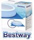 Mata plandeka pod basen stelażowy rozporowy podkład 335x335cm Bestway 58001 2