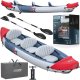 Bestway Kajak Rapid X3 dmuchany 3 osobowy + wiosła torba 381x100 cm 65132 EDUKAMP 1
