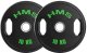 TOG10 2 x 10 KG TALERZ OLIMPIJSKI OGUMOWANY 2 x 10 KG HMS 1
