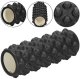 Wałek do masażu z wypustkami 33x10,5 cm roller piankowy, czarny UNIWERSALNY 10