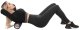 Wałek do masażu z wypustkami 33x10,5 cm roller piankowy, czarny UNIWERSALNY 15
