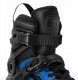 Rolki Spokey Freespo Junior rekreacyjne regulowane czarno-niebieskie r. 27-30 6