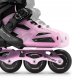 Rolki Spokey Freespo Junior rekreacyjne regulowane czarno-różowe r. 35-38 4