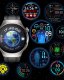 Zegarek Smartwatch z glukometrem na bransolecie kardiowatch 17