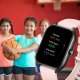 Zegarek dziecięcy SMARTWATCH Rubicon RNCF03 black/pink original 5