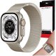 Pasek stalowy Alogy bransoleta do Apple Watch 42/44/45/49mm stal nierdzewna Księżycowa Poświata 12
