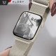 Pasek stalowy Alogy bransoleta do Apple Watch 42/44/45/49mm stal nierdzewna Księżycowa Poświata 2