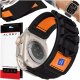 Pasek nylonowy Alogy Nylon Strap band na rzep do Apple Watch 42/44/45/49mm Czarny 12