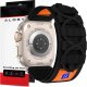 Pasek nylonowy Alogy Nylon Strap band na rzep do Apple Watch 42/44/45/49mm Czarny 14