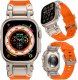 Pasek bransoleta Alogy Luxury Metal + TPU Band do Apple Watch 42/44/45/49mm Orange 10