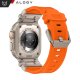 Pasek bransoleta Alogy Luxury Metal + TPU Band do Apple Watch 42/44/45/49mm Orange 11