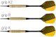 Softip darts HARROWS CLUB BRASS 3x18gK 3