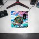 PODKŁADKA POD MYSZ GAMINGOWA Żaba w Krainie Sakury 30x30 TILT XXL 3