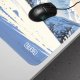 PODKŁADKA POD KLAWIATURĘ Śnieżny Yeti 50x50 TILT Gamingowa Na biurko XL 6