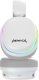 Marvo MONKA ECHO RS, s�uchawki z mikrofonem, bia�a, pod�wietlona, Tri-mode 6