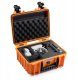 B&W drone.case PP.117 orange  für DJI Flip 4