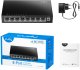 Cudy FS108 łącza sieciowe Nie zarządzany Fast Ethernet (10/100) Czarny 2