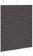 vidaXL Roleta plisowana czarna 110x150 cm Szerokość tkaniny 109,4 cm 3