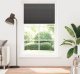 vidaXL Roleta plisowana czarna 115x200 cm Szerokość tkaniny 114,4 cm 2