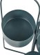 Beliani Stojak na kwiaty COLUTENA Metal 56 cm Ciemnoniebieski 1