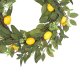 Dekoracja świąteczna Beliani Wieniec dekoracyjny LENRUN Zielony 4 cm 3