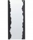 Beliani Lustro ścienne SAULLCET 75 cm 175 cm Czarny 1