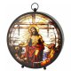 Lampion Witrażowy Led Metalowa Dekoracyjna Latarnia 1