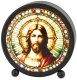 Lampion Witrażowy Led Metalowa Dekoracyjna Latarnia 1
