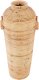 Beliani Wazon dekoracyjny ELATIA Rattan 50 cm Naturalny 1