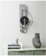 Beliani Zegar ścienny CEVINS 31 cm Metal Jasnoszary 2