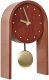 Beliani Zegar biurkowy FERDEN 15 cm Brązowy 1
