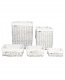 Beliani Zestaw 5 koszy wiklinowych biały ELLA 5