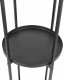 Beliani Stojak na kwiaty TAMARIX Metal 35 cm Czarny 5