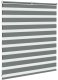 Roleta zebra, ciemnoszara, szerokość tkaniny 115,9cm, poliester Lumarko! 3