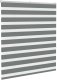 Roleta zebra, ciemnoszara, szerokość tkaniny 115,9cm, poliester Lumarko! 2