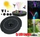 LAMPA FONTANNA SOLARNA DO OCZKA WODNEGO 5 LED AUTOMATYCZNA 1
