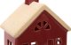 Figurka świecąca Domek ceramiczny czerwony duży 8044 4