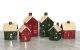 Figurka świecąca Domek ceramiczny czerwony duży 8044 7