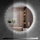 LUSTRO ŚCIENNE LED KRYSZTAŁOWE 80cm X013 3