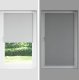 vidaXL Roleta zaciemniająca czarny 45x150 cm Szerokość tkaniny 40,7 cm 8
