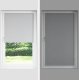 vidaXL Roleta zaciemniająca szara 45x150 cm Szerokość tkaniny 40,7 cm 8