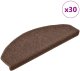 vidaXL Maty na schody 30 szt. Brązowe 65x24x4 cm 1