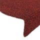vidaXL Maty na schody samoprzylepne 30 szt. Czerwone 65x21x4 cm 6