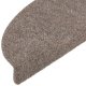 vidaXL Maty na schody samoprzylepne 20 szt. Beżowe 56x17x3 cm 6